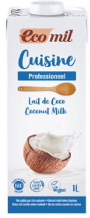Lait de coco BIO 1 l Ecomil DDM: 10-2026
