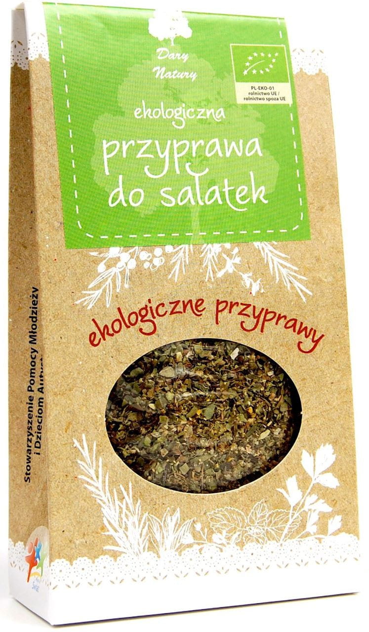 MÉLANGE D'ASSISONNEMENTS POUR SALADES BIO 30 g - DARY NATURY DDM: 10-2026