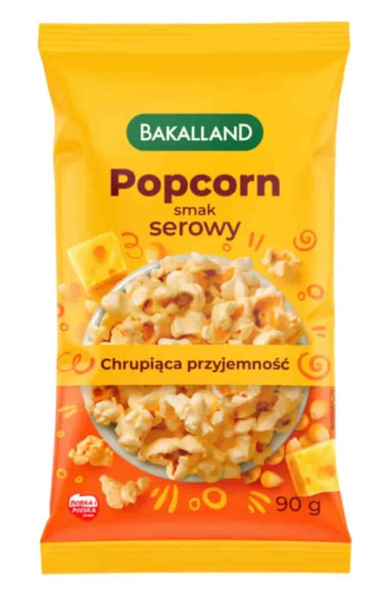 Bakalland Pop-corn au fromage 90 g DDM: 11-2026