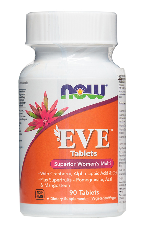 Vitamines et minéraux Eve Superior Women's Multi 90 comprimés NOW FOODS