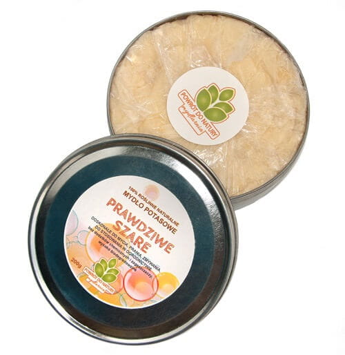 Véritable savon gris au potassium hypoallergénique pour toute la famille 100% gras végétal 200ml SAVONNERIE RETOUR A LA NATURE