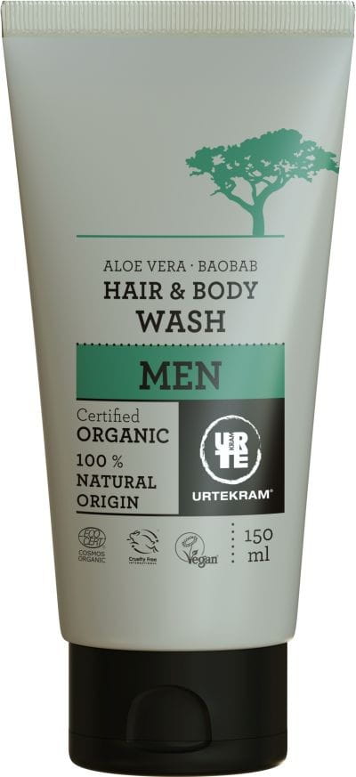 Gel douche cheveux et corps BIO 150 ml URTEKRAM