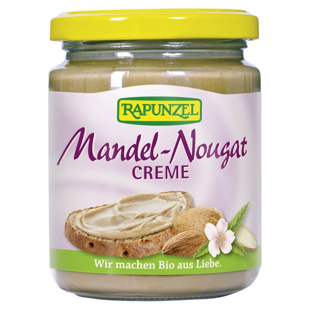 Crème d'amande et nougat BIO 250 g - RAIPONCE