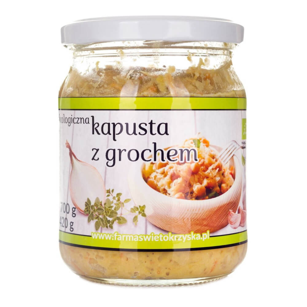 Chou aux petits pois BIO 420 g - FERME ŚWIĘTOKRZYSKA