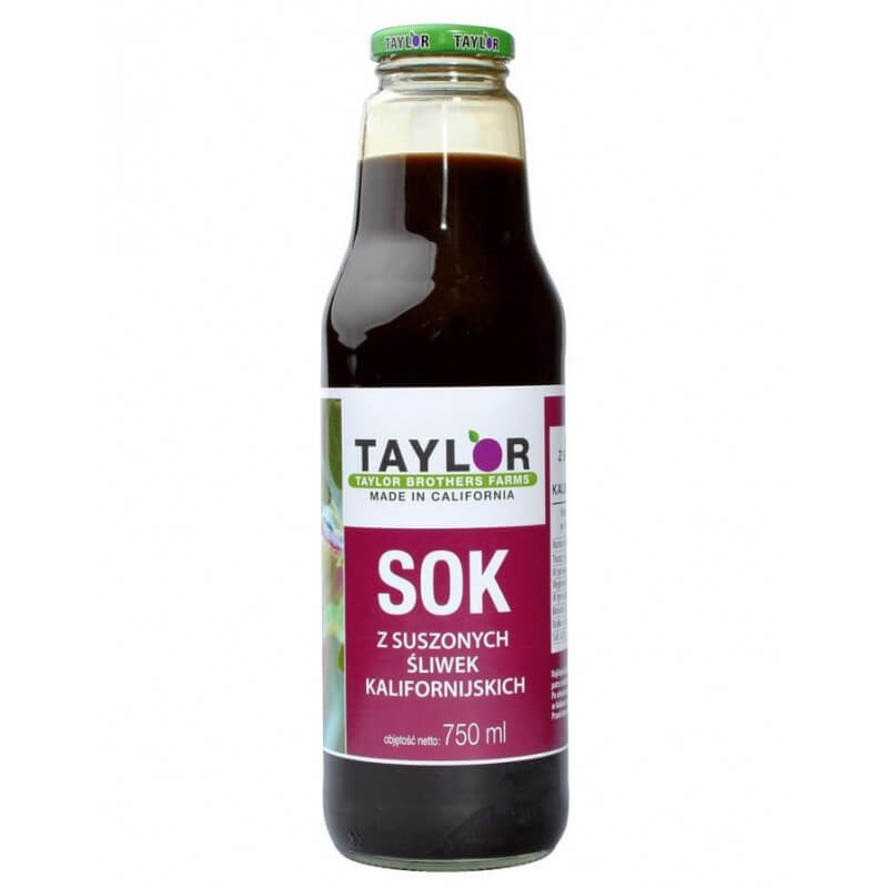 Jus de pruneau de Californie 100% 750 ml TAYLOR BROTHERS FARMS