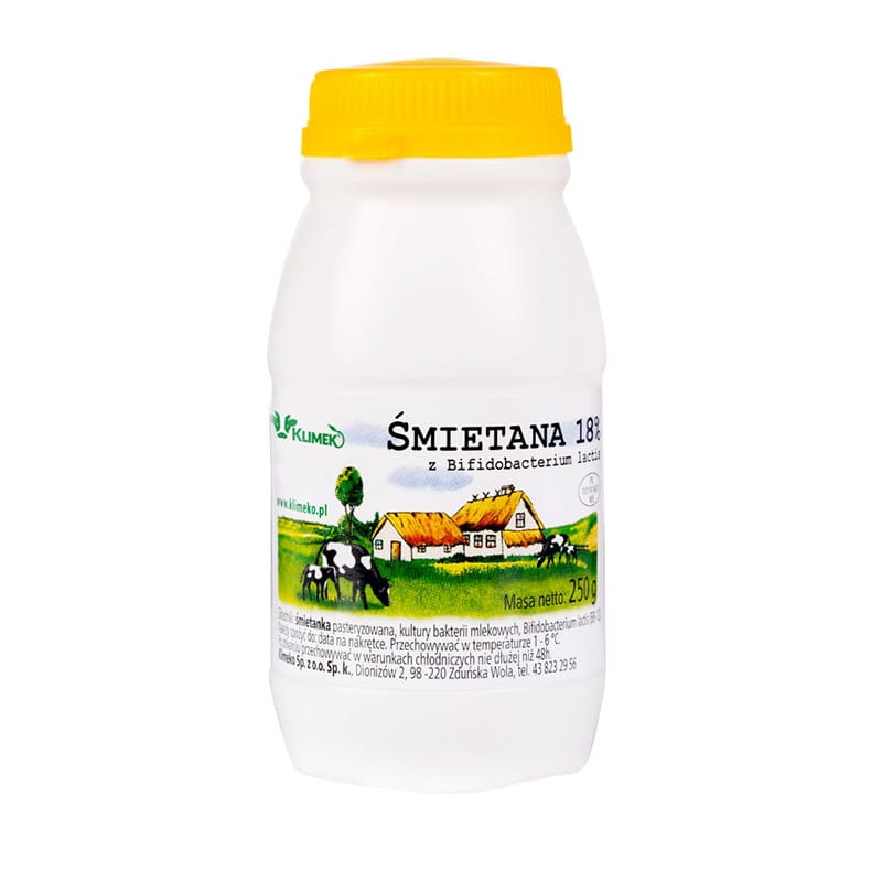 Crème 18% 250ml KLIMEKO