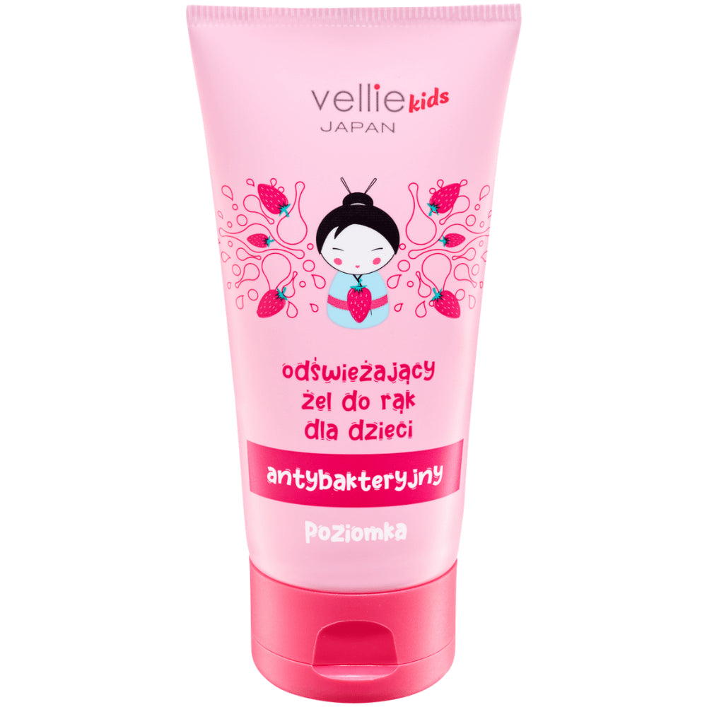 Gel mains enfant fraise des bois 50 ml VELLIE JAPON