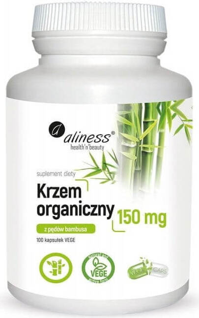 Silicium organique issu de pousses de bambou si 150mg 100 gélules ALINESS