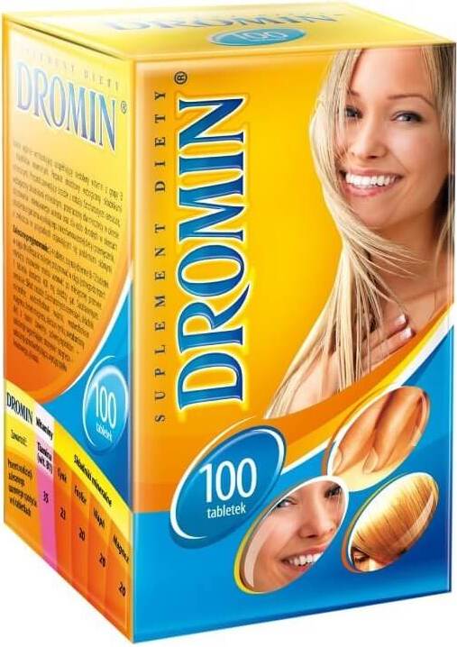 Dromin cheveux peau ongles 100 comprimés APIPOL FARMA