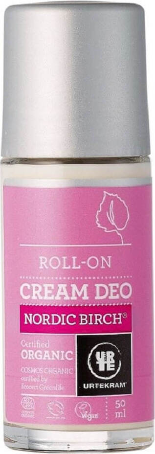 Déodorant Roll-On Crème Bouleau Nordique BIO 50 ml URTEKRAM