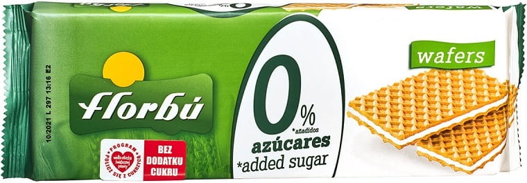 Gaufrettes farcies sans sucre ajouté 160 g FLORBU
