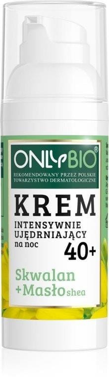Crème de Nuit Raffermissante Intense 40 + Squalane + Eco Beurre de Karité 50 ml - ONLY BIO