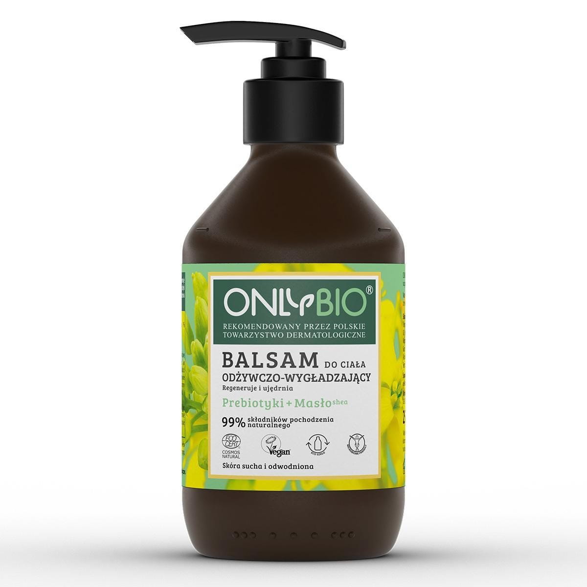Lotion corporelle nourrissante et lissante prébiotiques + beurre de karité eco 250 ml - ONLY BIO