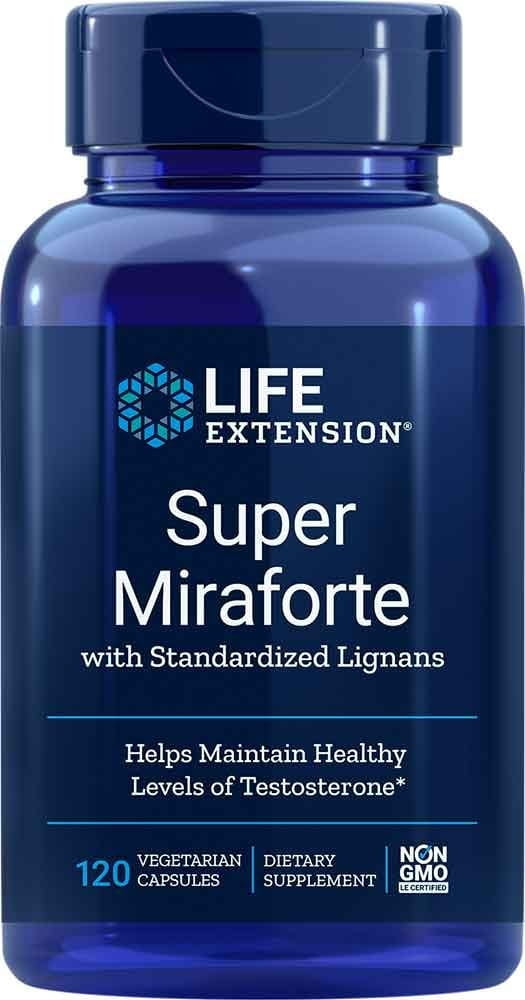 Super miraFORTE aux lignanes standardisées 120 gélules PROLONGATION DE VIE