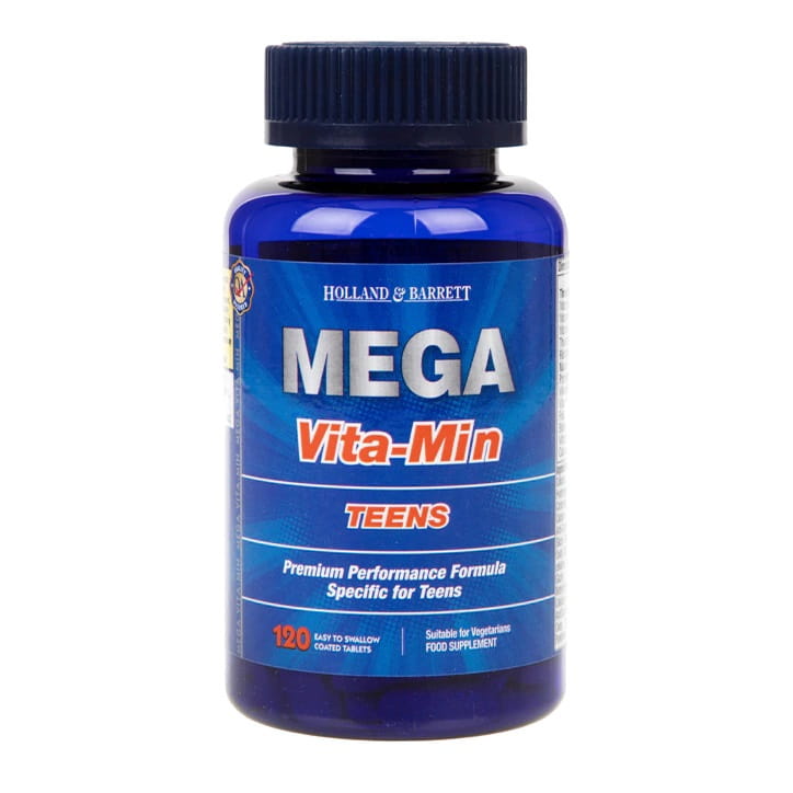 Méga vitamine ados 120 comprimés HOLLAND & BARRETT