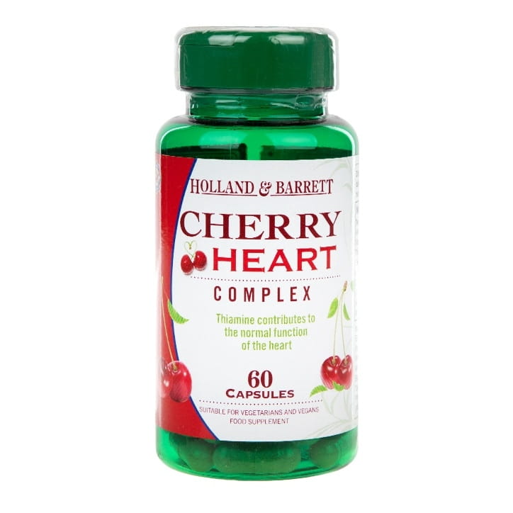 Complexe coeur de cerise 60 gélules HOLLAND & BARRETT