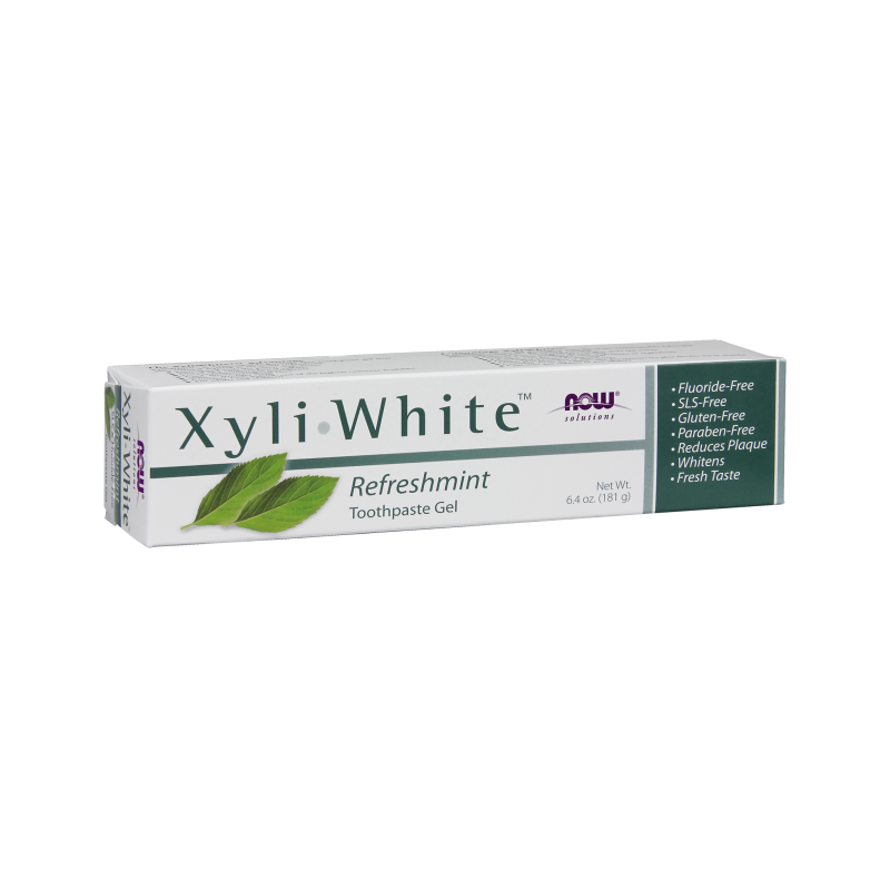 Dentifrice xyliwhite gel dentifrice rafraîchissant à la menthe 181 g NOW FOODS