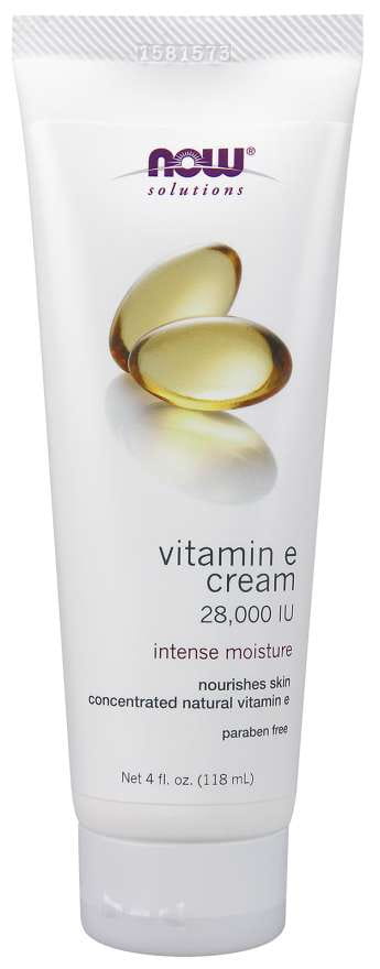 Crème à la vitamine E 118 ml NOW FOODS