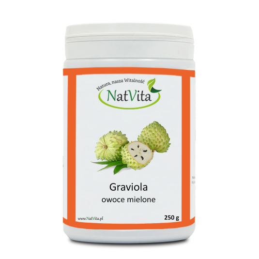 Graviola graviola, fruits moulus 250g NATVITA