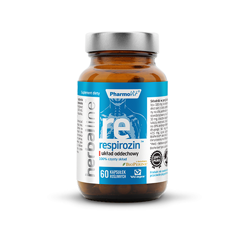 Gélules pour le soutien du système respiratoire (respirozine) sans gluten 60 pièces (2946 g) - PHARMOVIT HERBALLINE