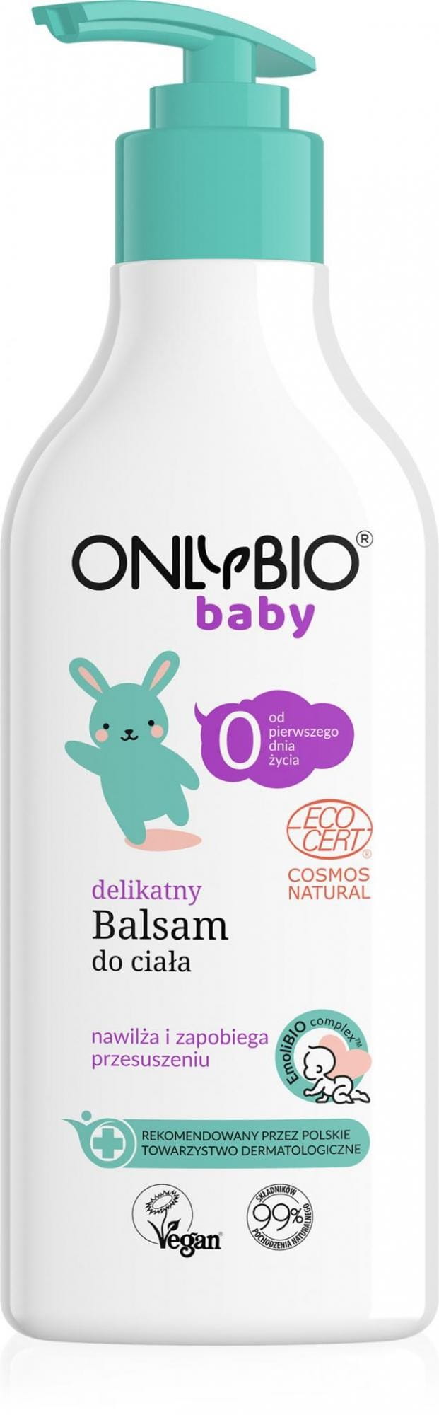 Lait corporel doux pour les enfants dès le premier jour de la vie eco 300 ml - UNIQUEMENT BIO