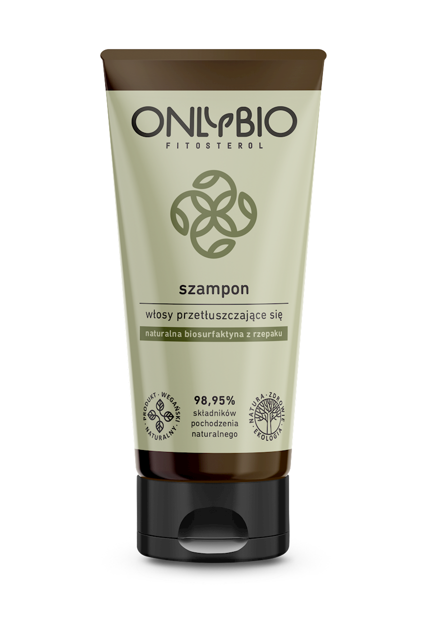 Shampoing pour cheveux gras - Tube 200 ml - UNIQUEMENT BIO