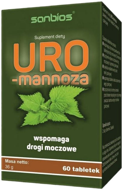Uro-mannose 60 tablets. SANBIOS