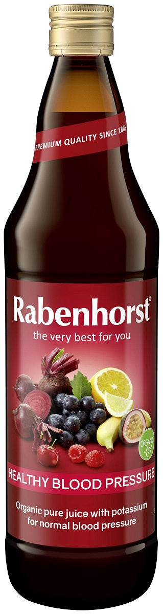 Jugo de remolacha y frutas NFC para la tensión arterial BIO 750 ml - RABENHORST