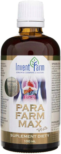 פארא פארם מקס פלוס נוזל אוראלי 100 מ"ל INVENT FARM