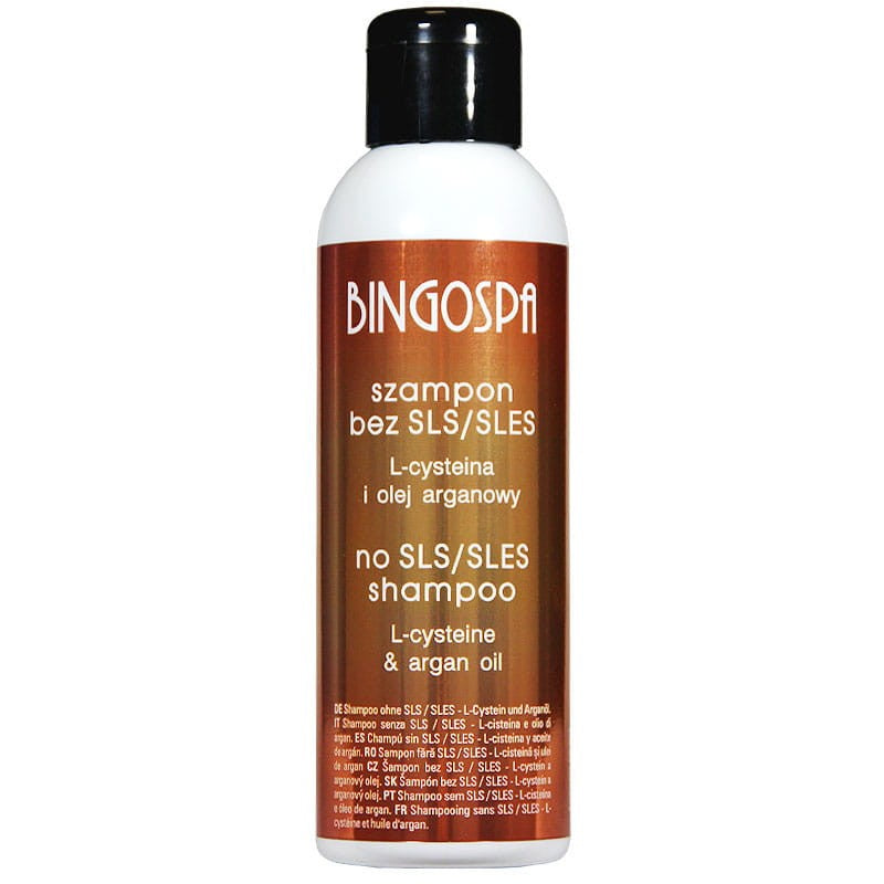 एसएलएस मुक्त अरगन तेल शैम्पू 100 मिली BINGOSPA