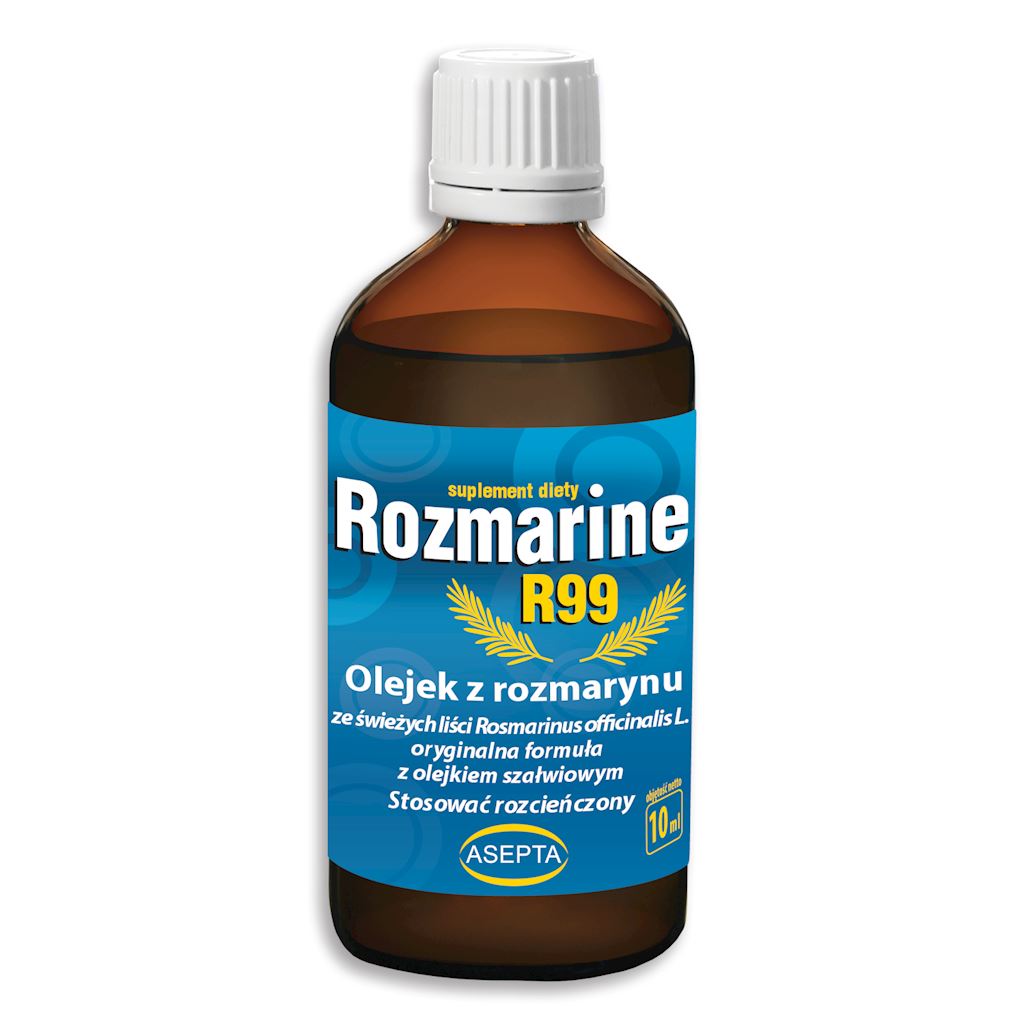 Rosmarin r99 10ml - rosmarinolie + salvieolie ASEPTA