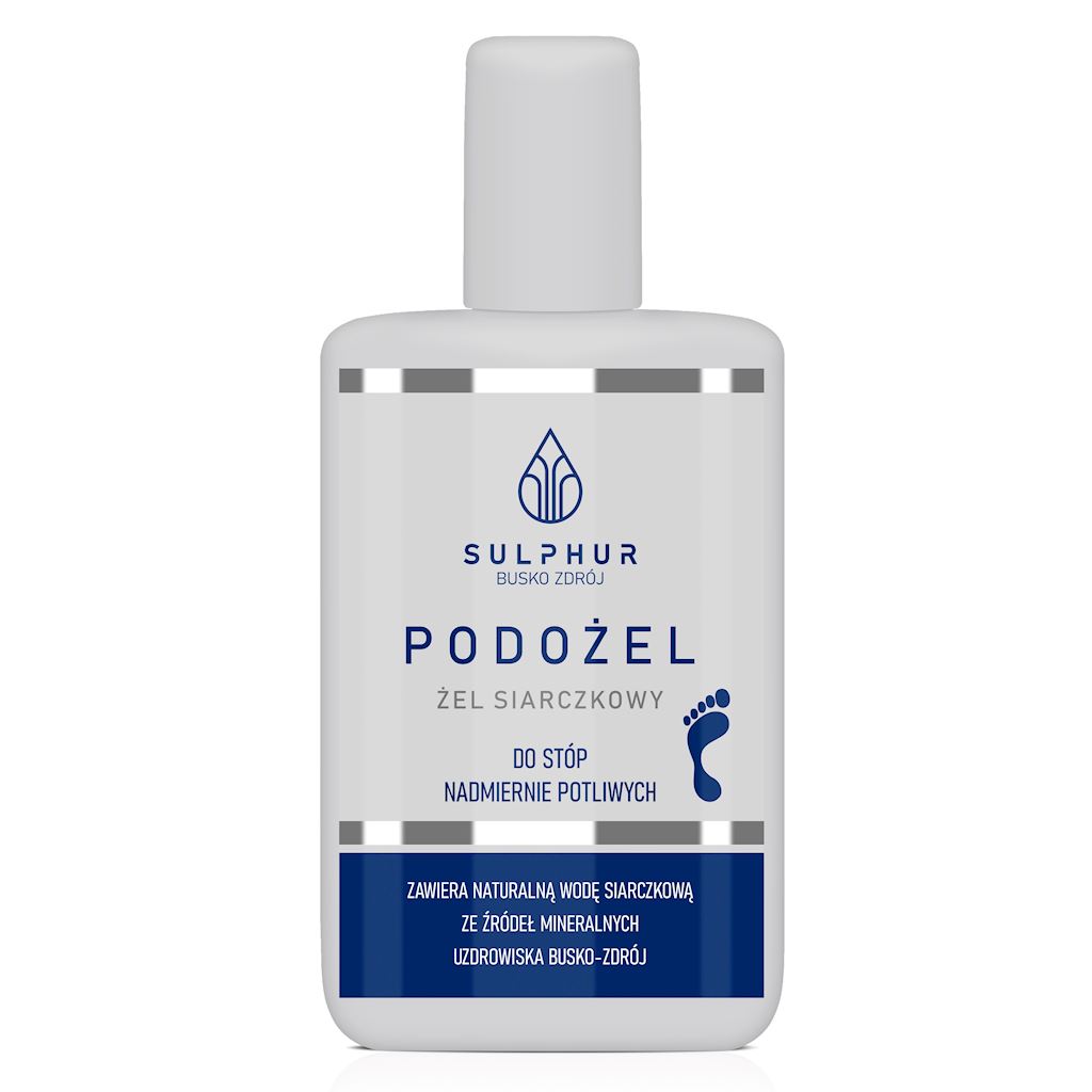 Gel de sulfure Podożel für übermäßig schwitzende Füße 135g SCHWEFEL