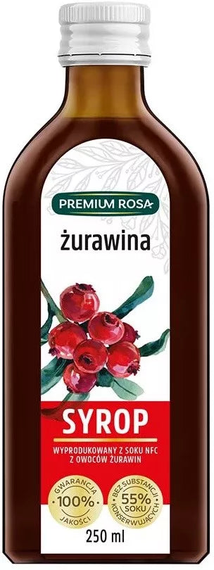 Sirap kranberi 250 g PREMIUM ROSA