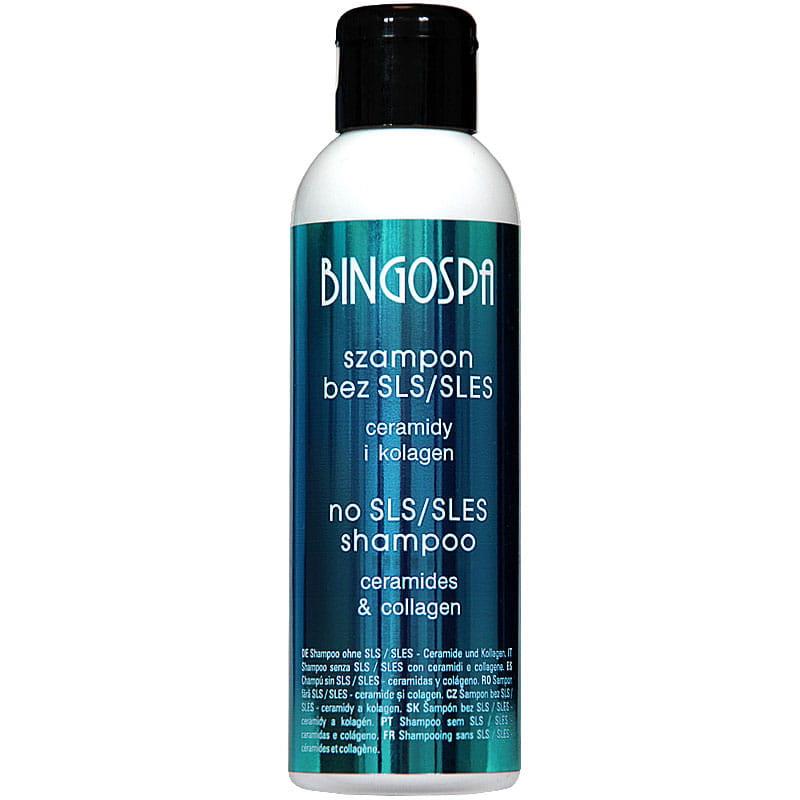 एसएलएस मुक्त कोलेजन शैम्पू पोषण और हाइड्रेशन प्रदान करता है BingoSpa