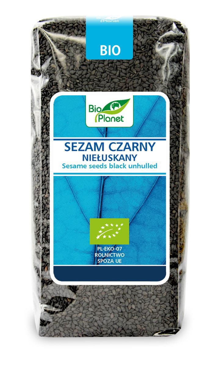 Sésame noir en coque BIO 500 g - BIO PLANET