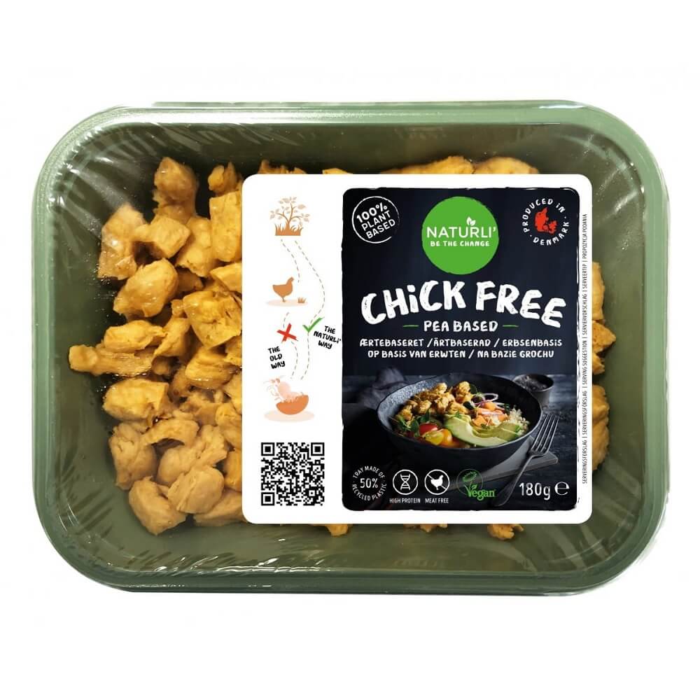 Alternative végétale à la viande de poulet 180 g NATURLA