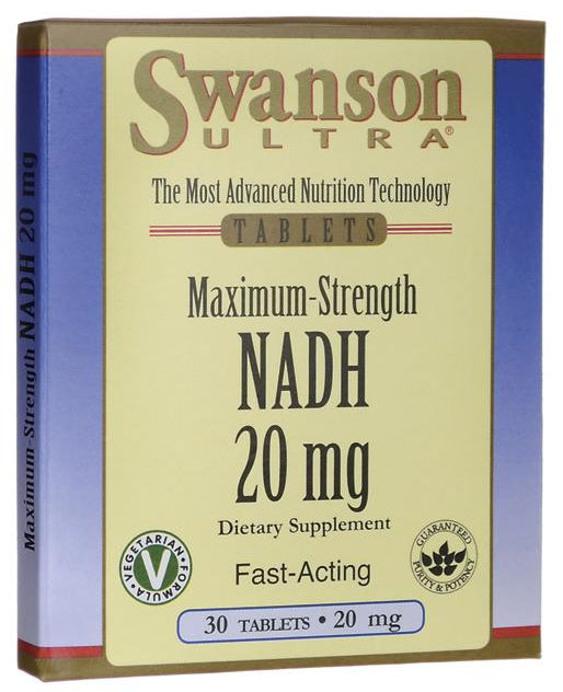 Nadh rapide - action 20mg 30 comprimés de SWANSON