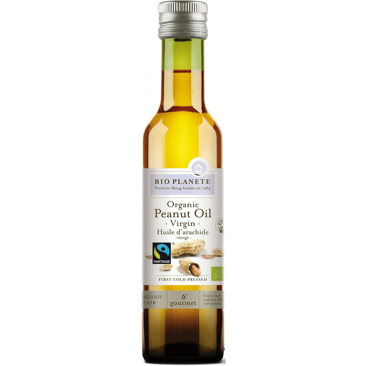 Huile d'Arachide Vierge Équitable BIO 250 ml - BIO PLANETE