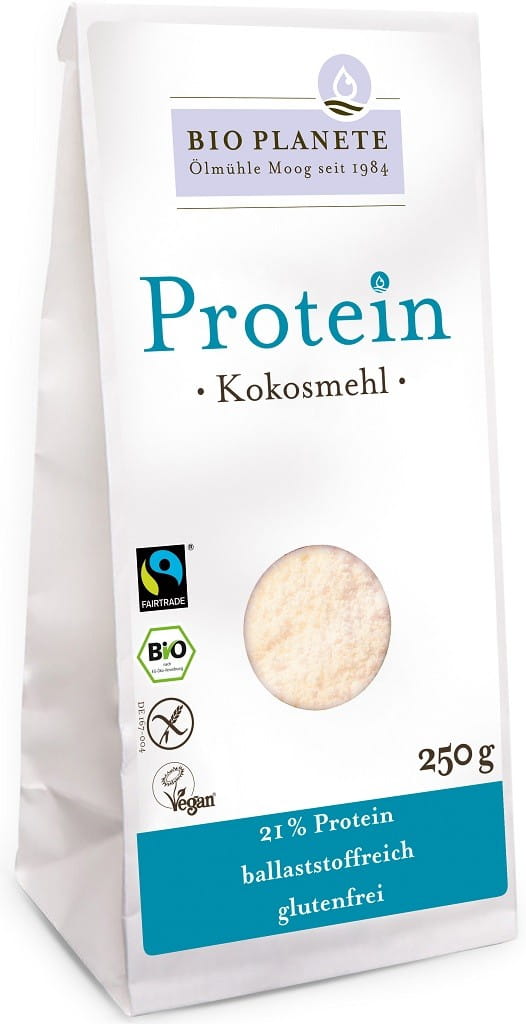 Farine de coco hyperprotéinée sans gluten ft BIO 250 g - BIO PLANETE