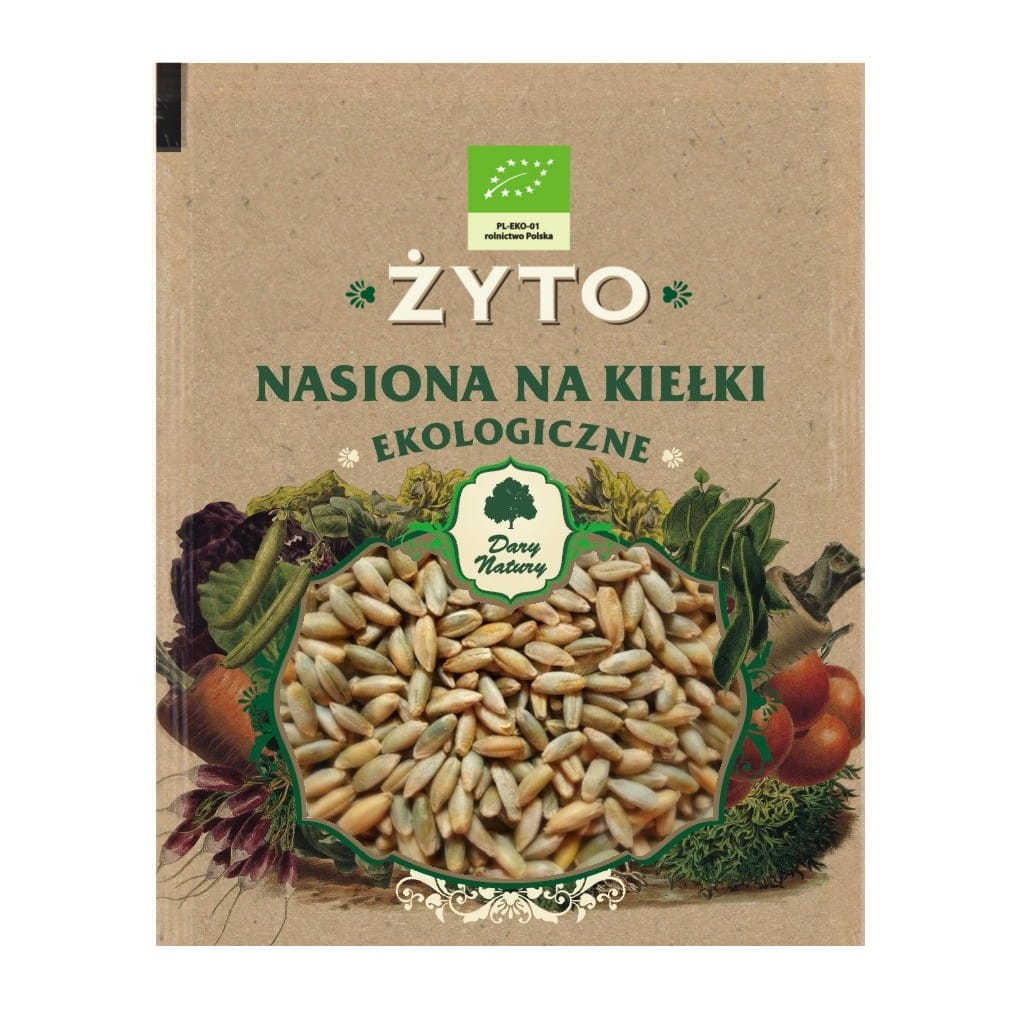 Graines de seigle BIO à germer 50 g - CADEAUX DE LA NATURE