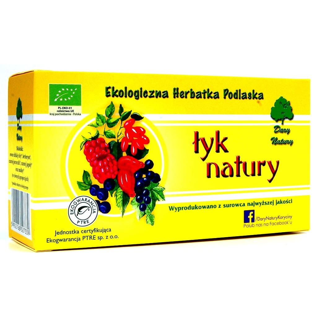 Une gorgée de thé nature BIO (20 x 25 g) - CADEAUX DE LA NATURE
