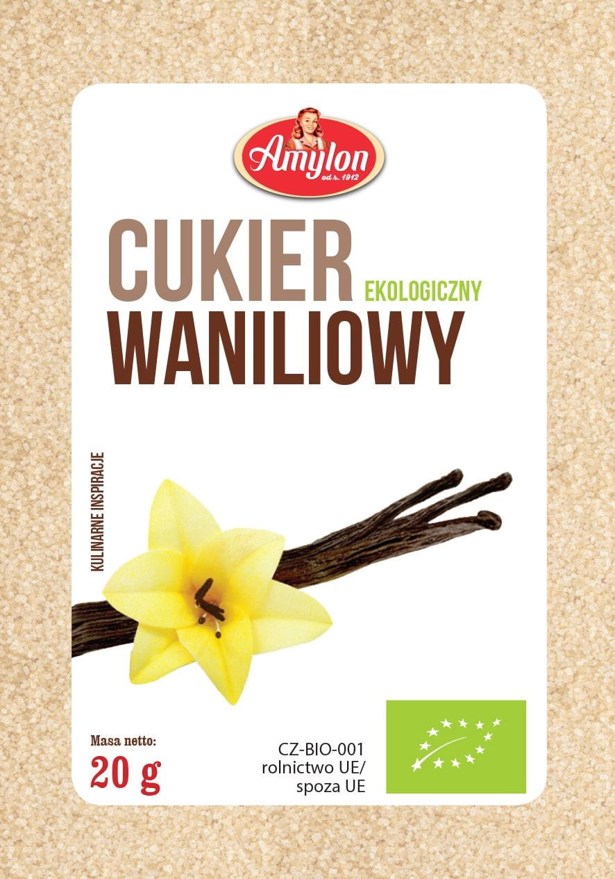 Sucre vanillé BIO 20 g - AMYLON