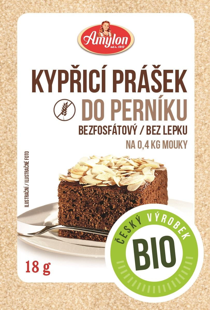 Levure sans gluten aux épices pain d'épices BIO 18 g - AMYLON