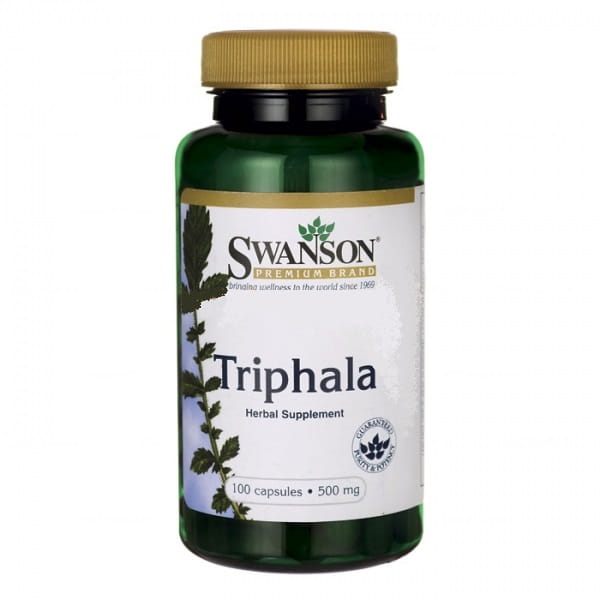 Triphala 500mg 100 gélules de SWANSON