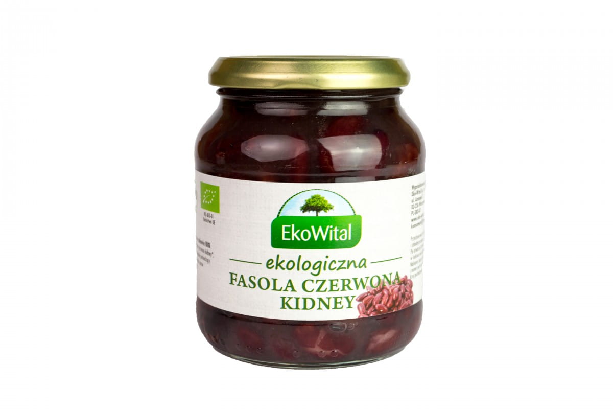 Haricots rouges en saumure BIO 360 g / 240 g EKOWITAL