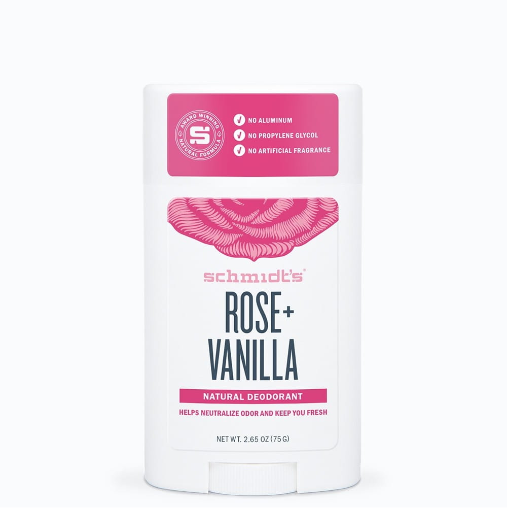 SCHMIDT'S Déodorant Rose à la Vanille Stick 58 ml