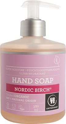 Savon mains bouleau nordique super hydratant BIO 380 ml URTEKRAM