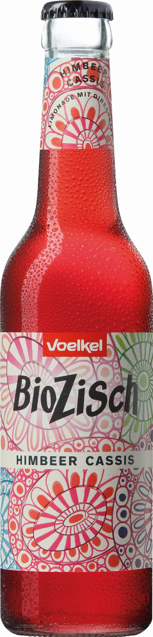 Boisson gazeuse framboise cassis biozisch BIO 330 ml VOELKEL