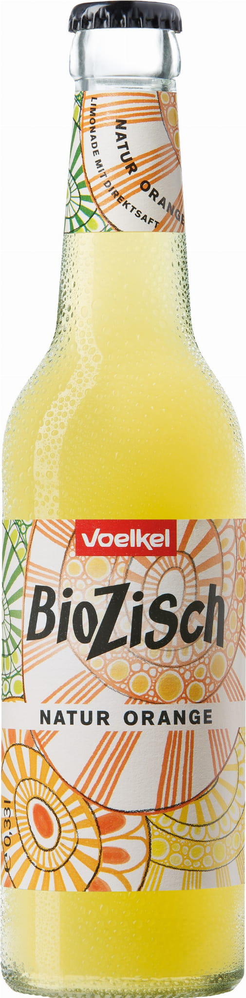 Boisson gazeuse orange biozisch BIO 330 ml VOELKEL