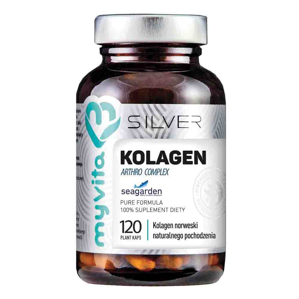 Arthro Collagène Collagène Norvégien 120 gélules MYVITA SILVER PURE